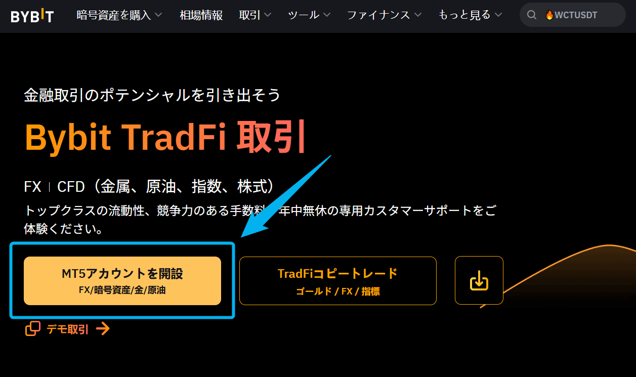 Bybit MT5(開設)